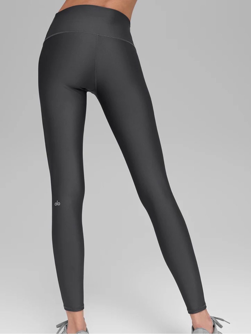 Alo Yoga High-Waist Airlift Leggings Anthracite Gray 28” Size S NWOT*I14